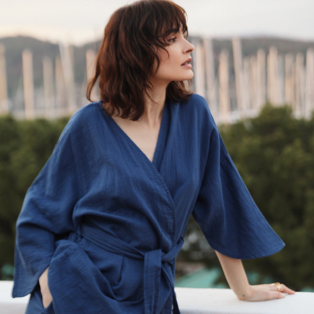Opia Müslin TENCEL™ Lyocell Kimono