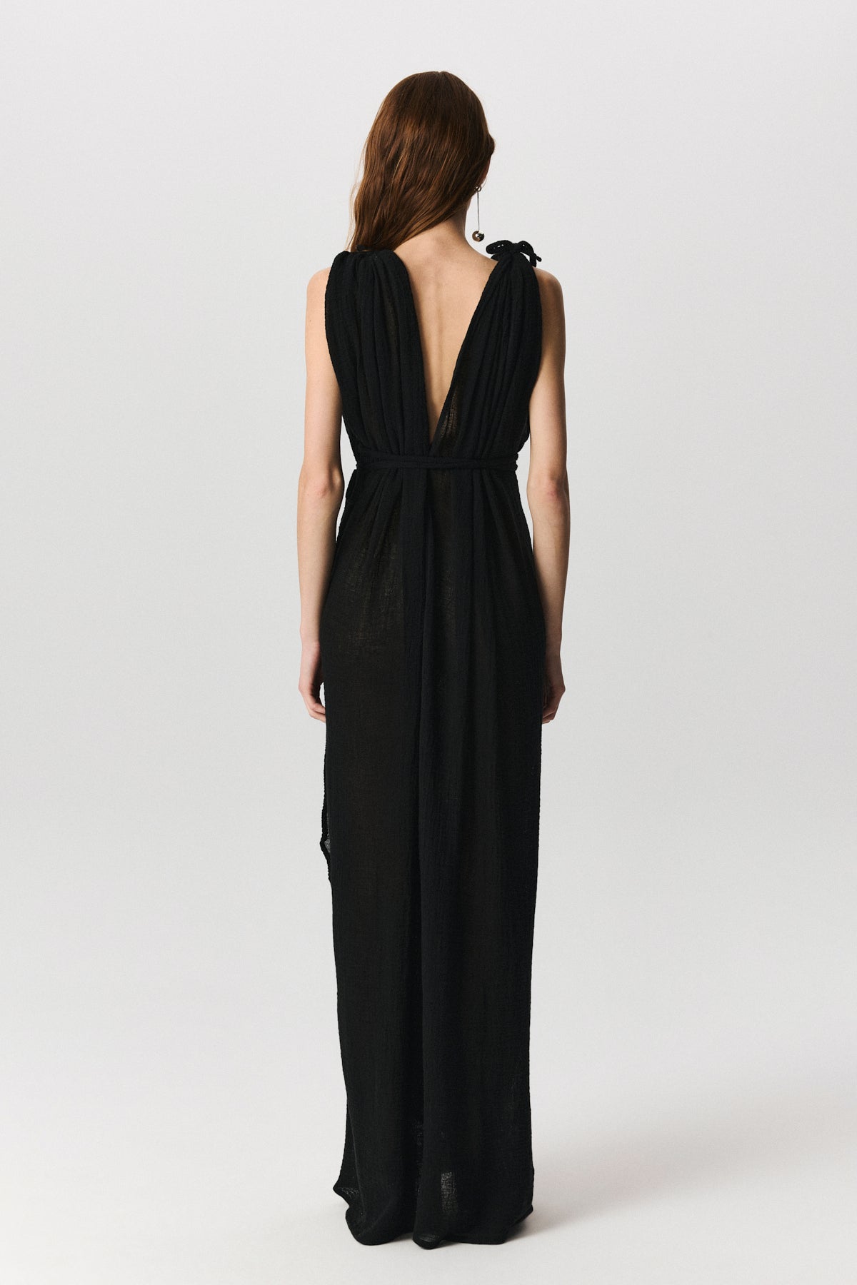 Brezza Keten Plaj Elbisesi