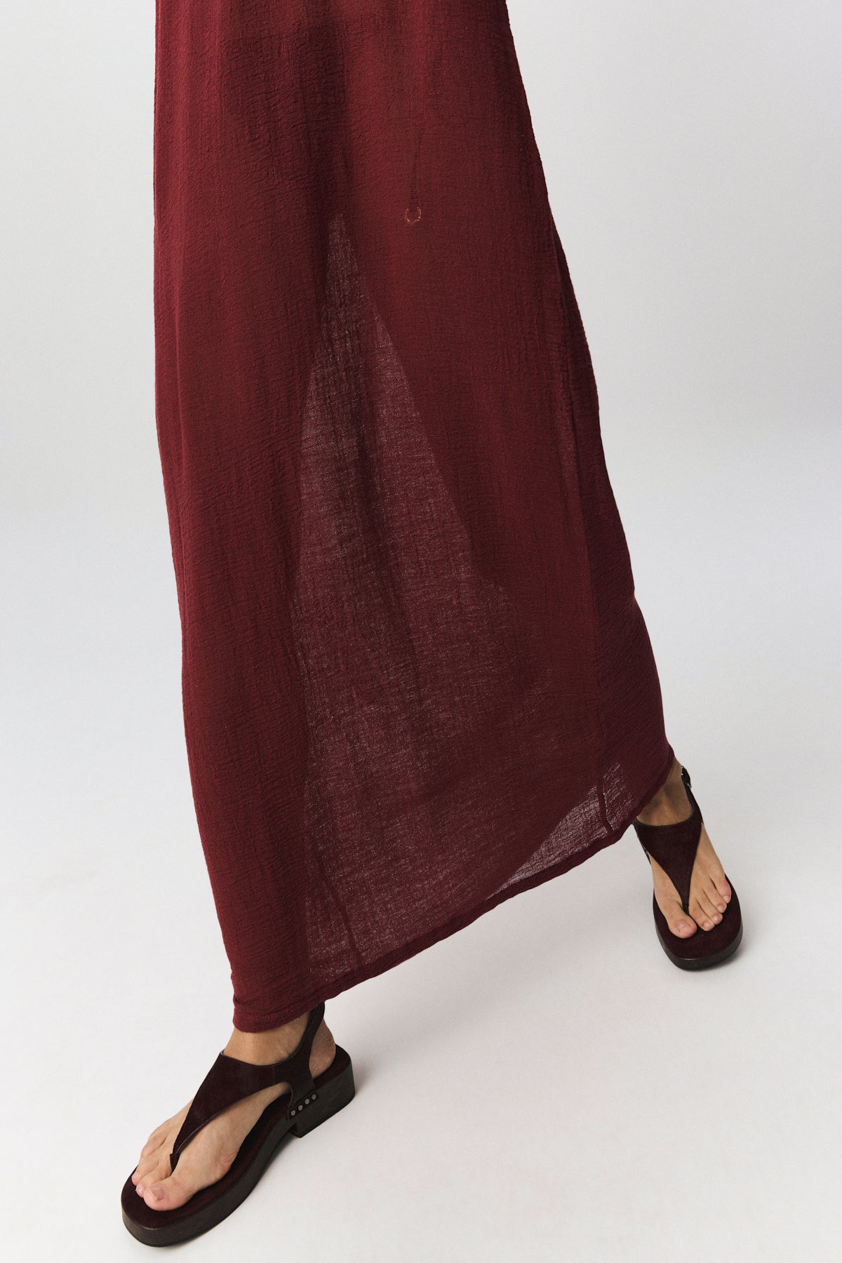 Brezza Keten Plaj Elbisesi