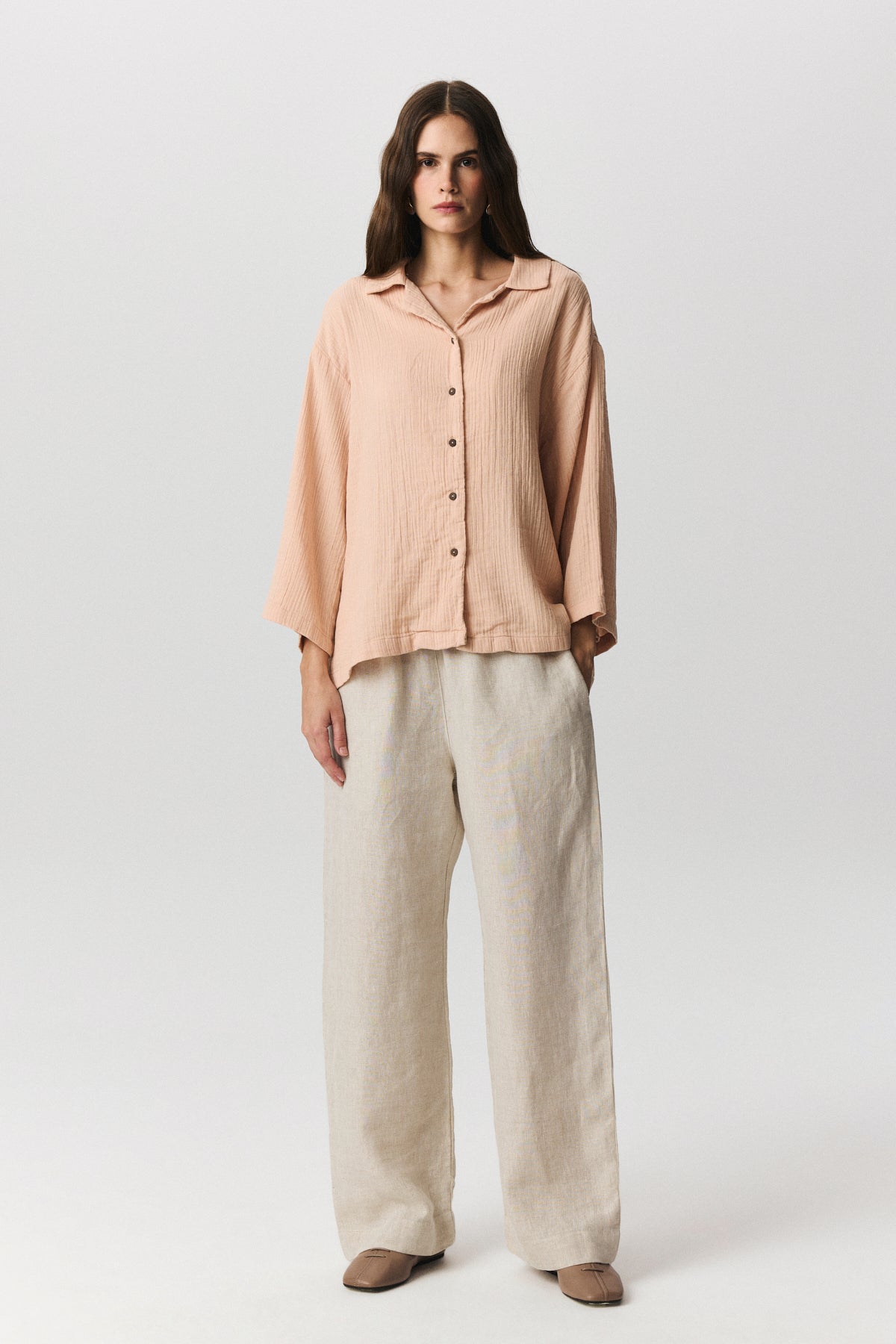 Opia Müslin TENCEL™ Lyocell Gömlek