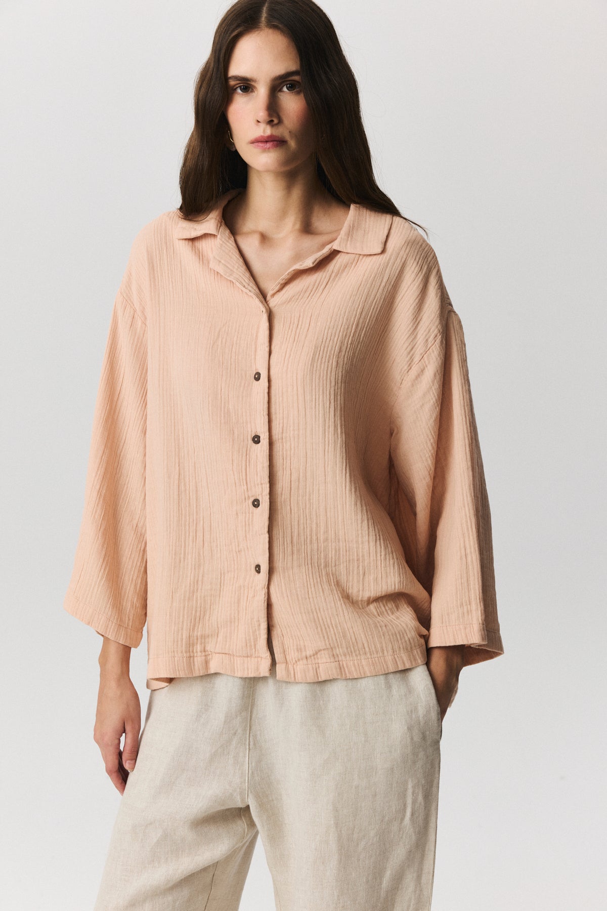 Opia Müslin TENCEL™ Lyocell Gömlek