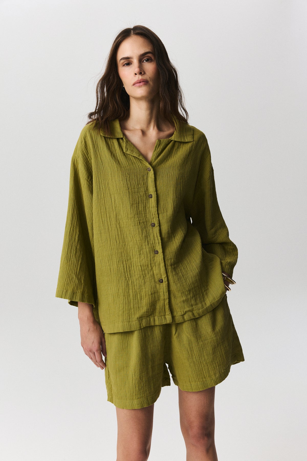 Opia Müslin TENCEL™ Lyocell Gömlek