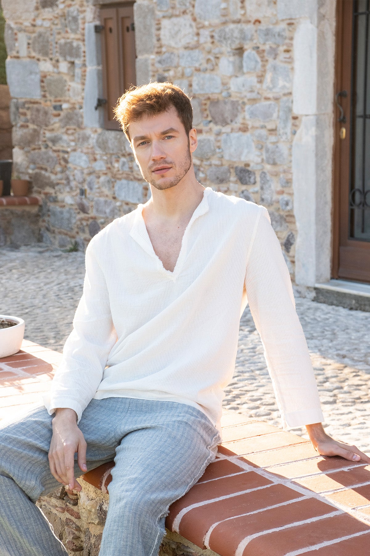 Albero Keten Gömlek