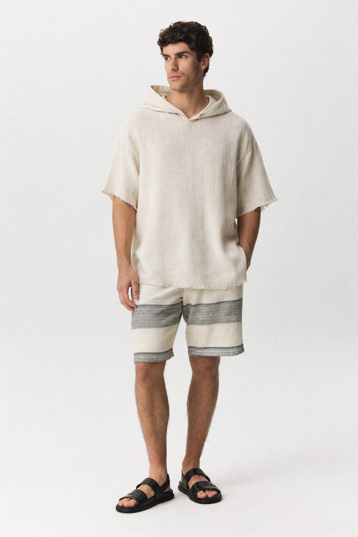 Arvin Keten Kapüşonlu Üst