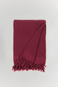 Bohem Bambu Koltuk Örtüsü/Throw