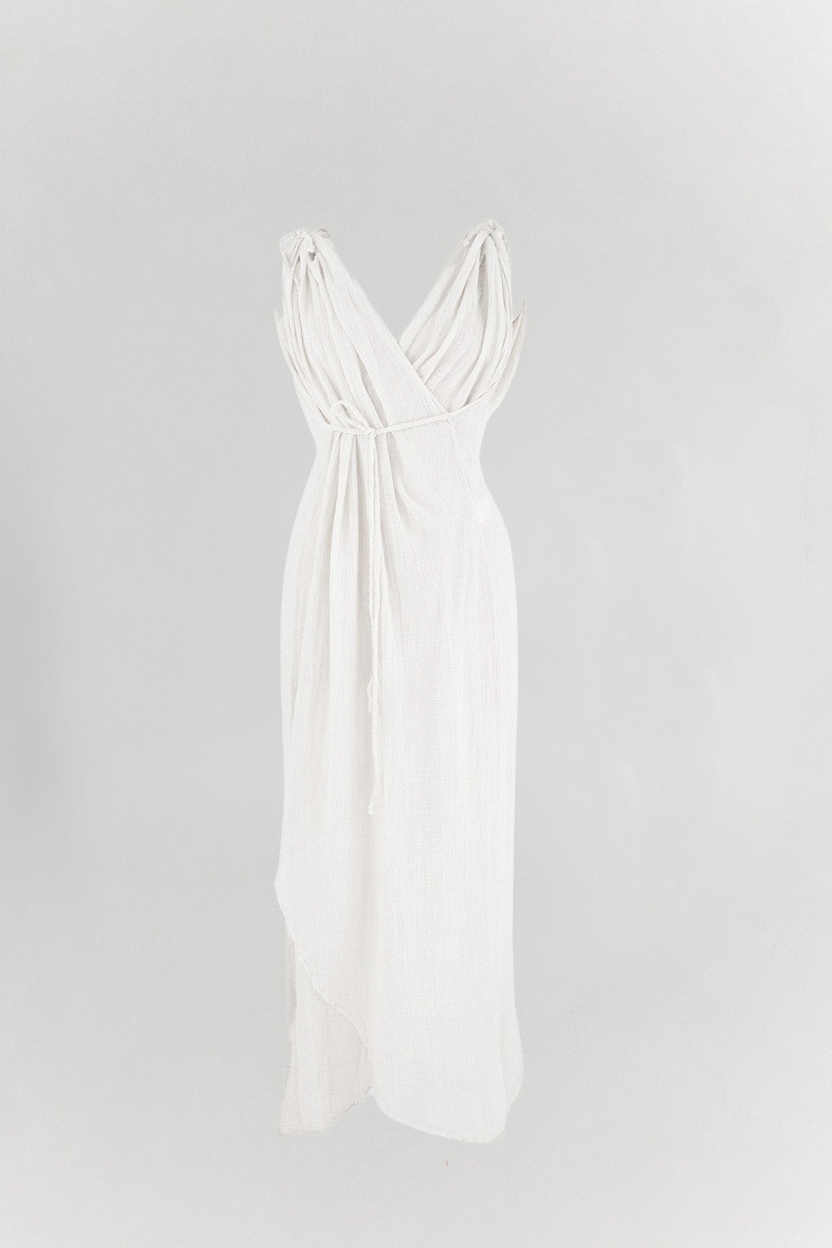 Brezza Keten Plaj Elbisesi