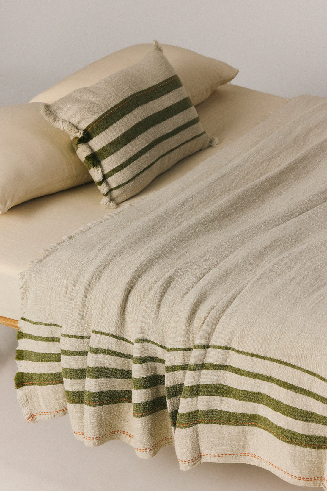 Lotto Keten Yatak Örtüsü/Pike