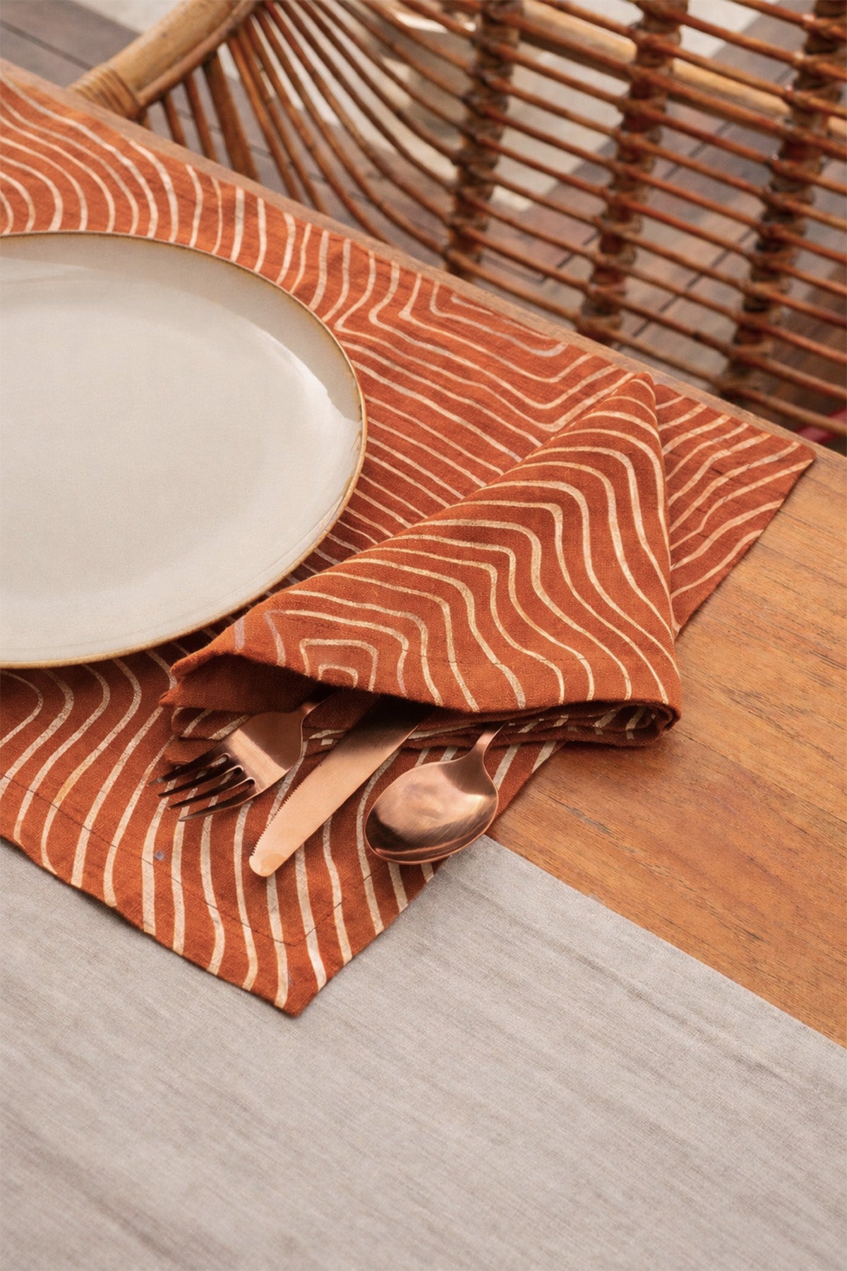 Salut Keten Amerikan Servis (2'li)