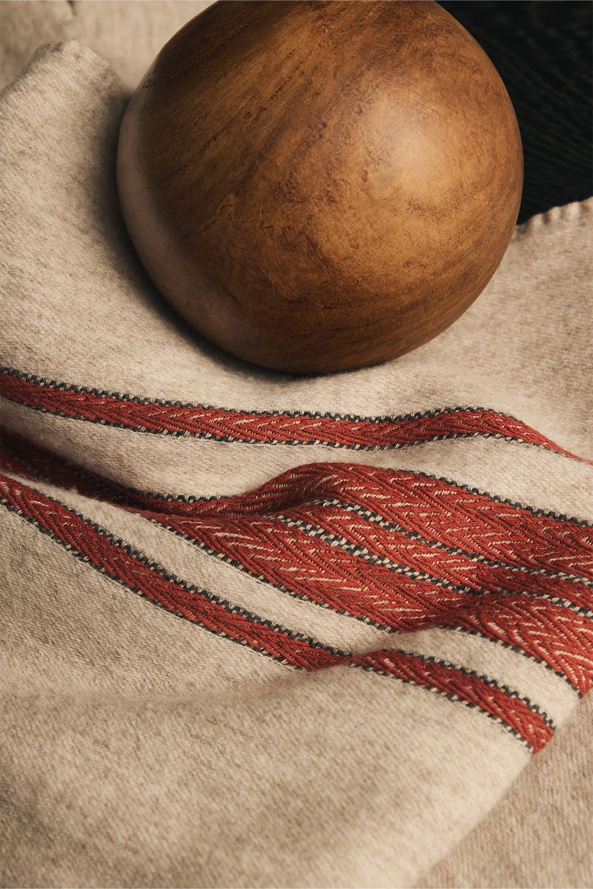 Lana Yün Koltuk Örtüsü/Throw