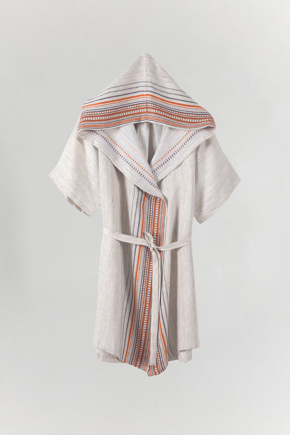 Minos Keten Plaj Elbisesi/Kimono