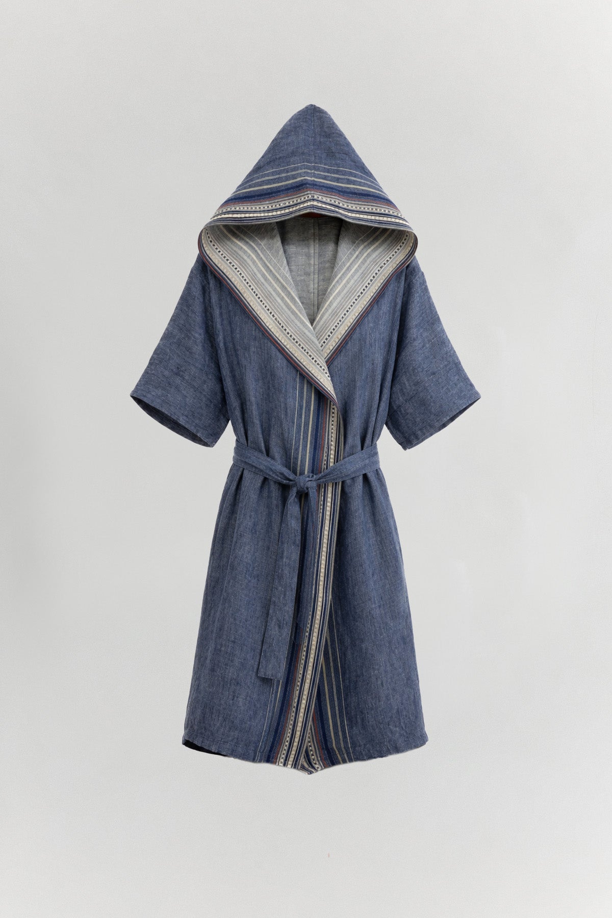 Minos Keten Plaj Elbisesi/Kimono