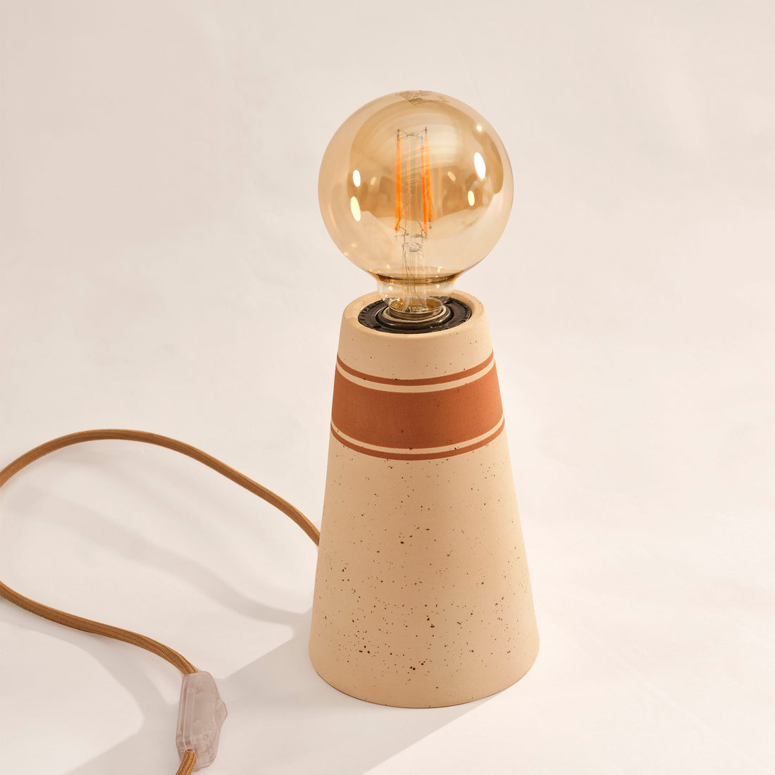 Glance Dekoratif Seramik Lamba